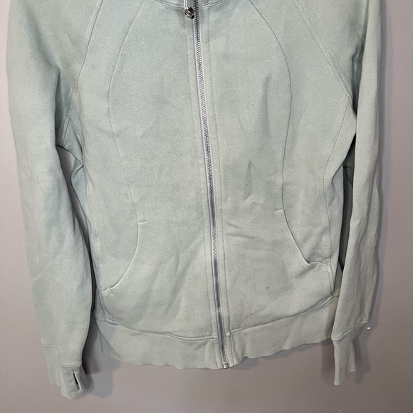 Lululemon Scuba Hoodie *Light Cotton Fleece - Heathered Island Mist - Picture 6 of 12